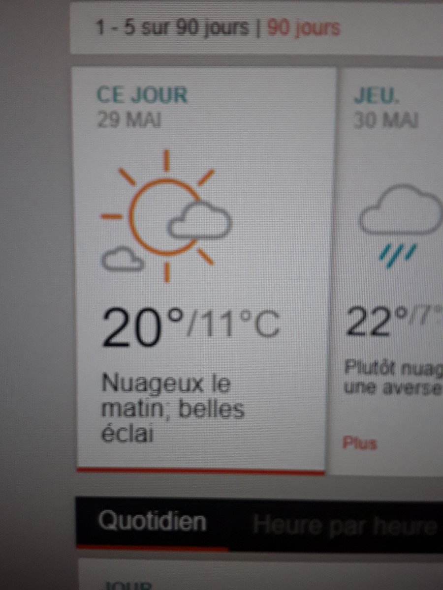 Les_champs_dail's tweet photo. Ça va tellement bien la #meteo que même @accuweather ne préfère pas s'avancer pour aujourd'...
#meteoqc
#temperaturedemerde
#whatevergoes
#bonnechance
#spinthewheel https://t.co/XY0xpqBkpL
