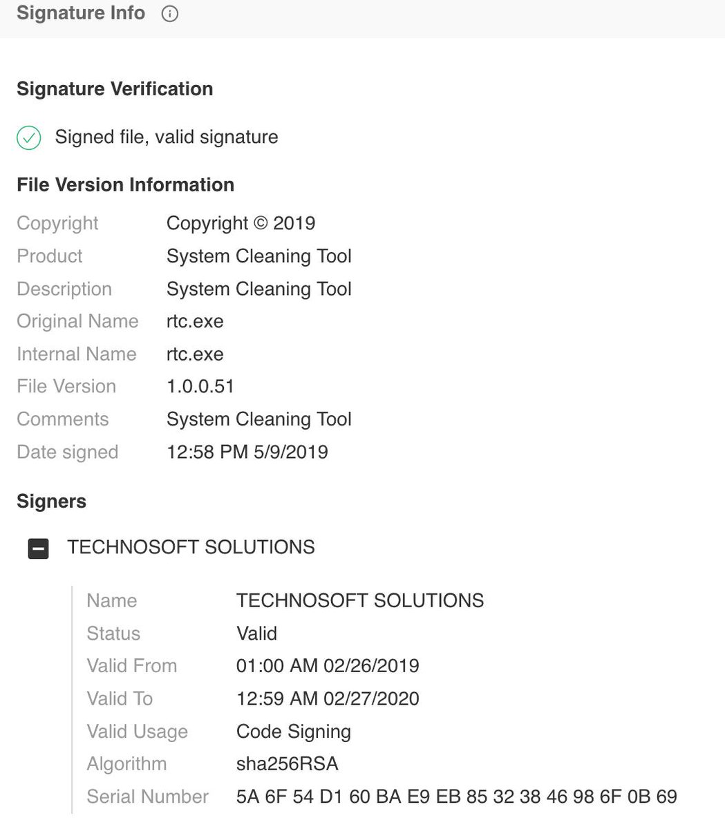 cyber__sloth's tweet photo. #scareware #signed #fakeAV #scam 53025c43b60c5138400a73940f7394375e4a8b58c71442d1a011bdf3d69fc22d. @JayTHL @James_inthe_box @malwrhunterteam https://t.co/yB8P8KrUIp
