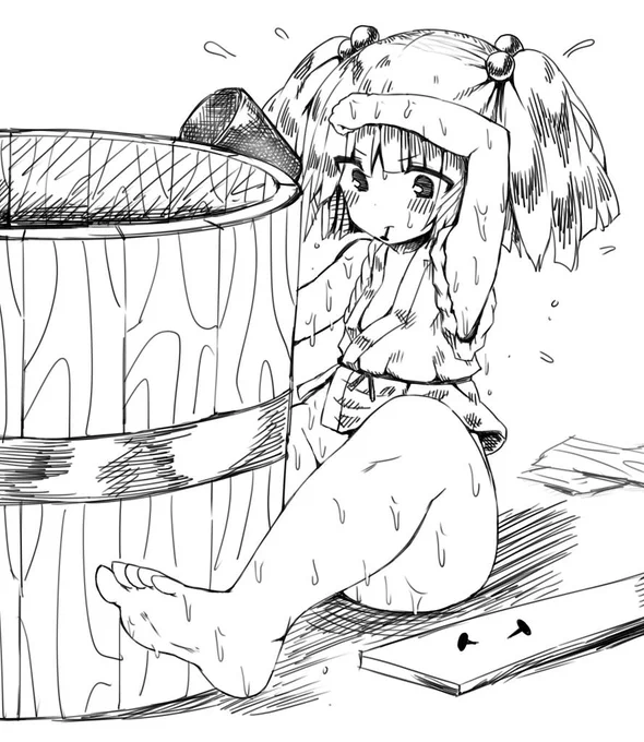 前のワンドロで壊れたから新調をするキスメちゃん
#深夜の真剣お絵描き60分一本勝負 