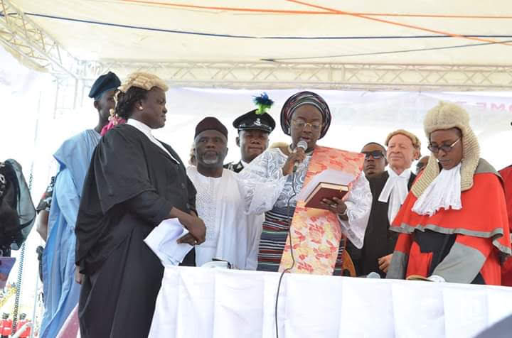 NoimotOyedele's tweet photo. My swearing in ceremony as the Deputy Governor of  Ogun State
#BuildingOurFutureTogerher https://t.co/qO3woXh3CA