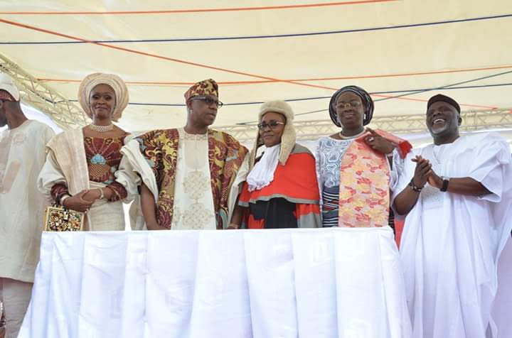 NoimotOyedele's tweet photo. My swearing in ceremony as the Deputy Governor of  Ogun State
#BuildingOurFutureTogerher https://t.co/qO3woXh3CA