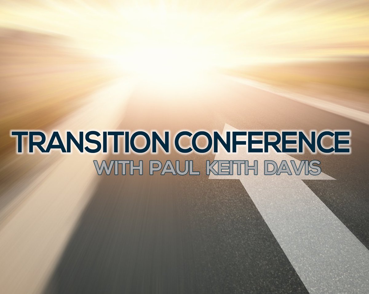 Frontlinesylvan's tweet image. Don’t miss the Transition Conference with Paul Keith Davis. 🙌 June 7-9