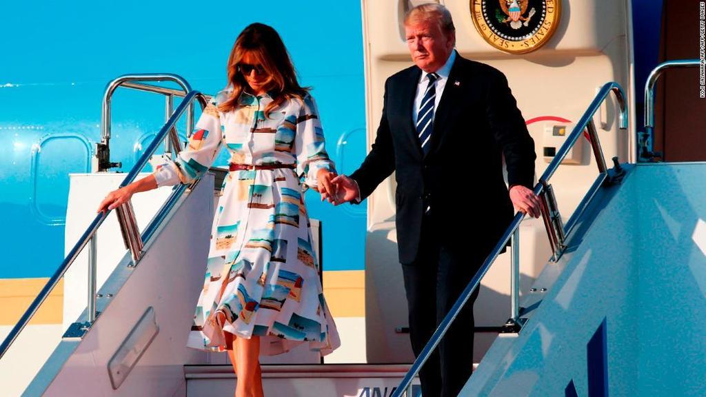 tsbrenterprises's tweet image. He is joined by first lady Melania  state visit will provide an altogether more pleasant vibe than in Washington, where talk of impeachment is now rampant and Trump is seething at Democrats' investigations into his administration. #drake #american #inven… j.mp/2HF0VTF