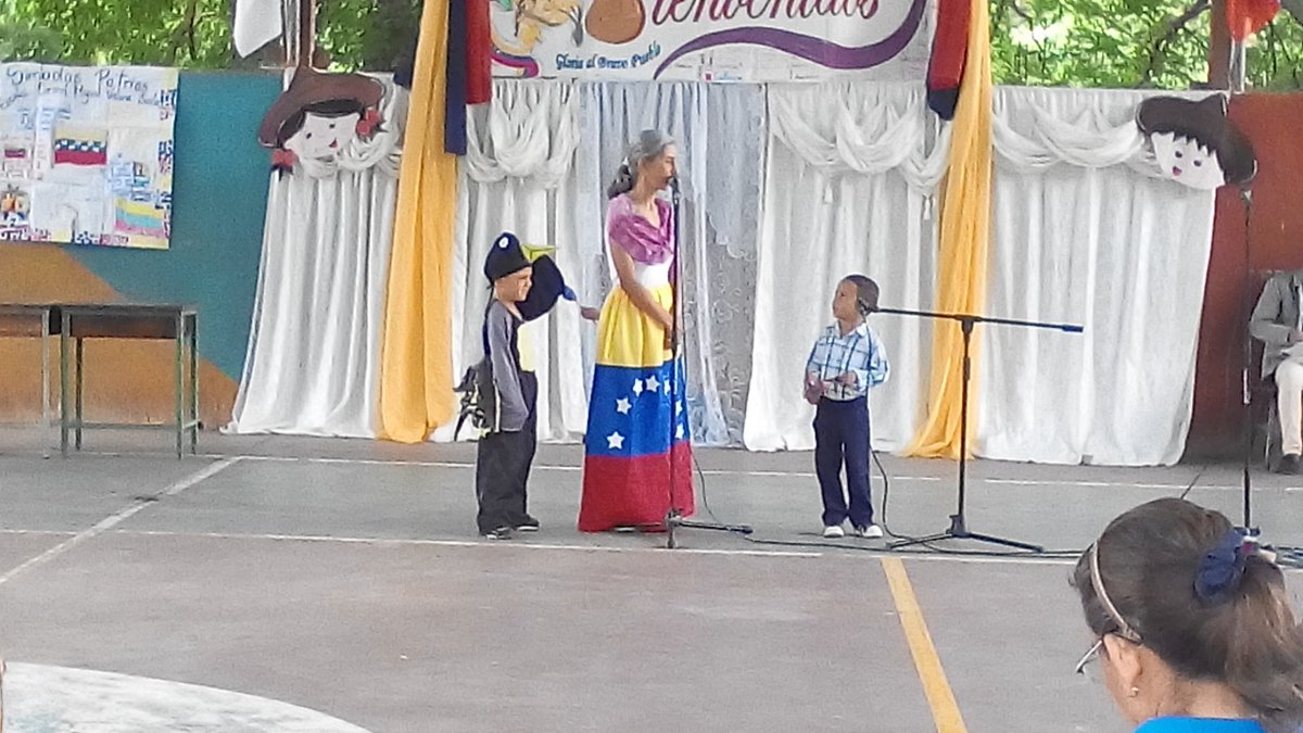loscapullitos's tweet photo. Participacion en la Grilla Cultural del Circuito 3 del municipio  Pampanito con la presentación de nuestros niños: Canto al dia del arbol y  dramatizacion de los simbolos naturales de Venezuela @FNNSimon   @FRNSTRU  @ajacquep  @johavasquez  @ZonaEduTrujillo @MPPEDUCACION https://t.co/e9LYP4FKsY