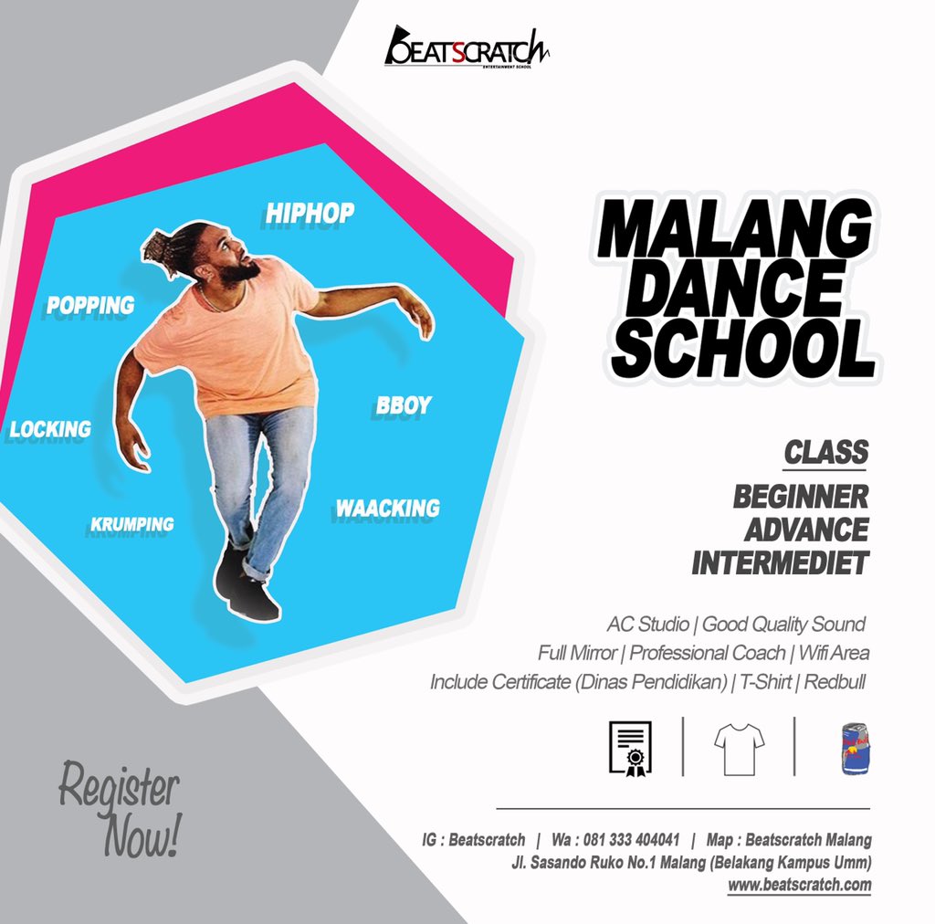 Beatscratch Entertain Malang  Membuka Dance Class guys, kepo yuk kunjungi web beatscratch.com <a href="/mahasiswamlg/">Mahasiswa ½ Malang</a> <a href="/SMAN9_MALANG/">SMA Negeri 9 Malang</a> <a href="/smariheksa/">SMA Negeri 6 Malang</a> <a href="/smandasaSLA/">SMAN 10 Malang</a> <a href="/SMASHBLAST_MLG/">SMASHBLAST MALANG</a> <a href="/SMAN2Batu/">SMA Negeri 2 Batu</a> <a href="/smandaku/">SMA Negeri 2 Malang</a> <a href="/dhamysoga/">SMA Negeri 5 Malang</a> <a href="/SMAN6Malang/">SMAN 6 MALANG</a> <a href="/sman3malang/">SMA Negeri 3 Malang</a> <a href="/osisdhamysoga/">OSIS/MPK SMAN5Malang</a> <a href="/skibhawikarsu/">SKI SMAN 3 Malang</a> <a href="/smabasev/">SMA Negeri 1 Batu</a> <a href="/smabasev/">SMA Negeri 1 Batu</a>