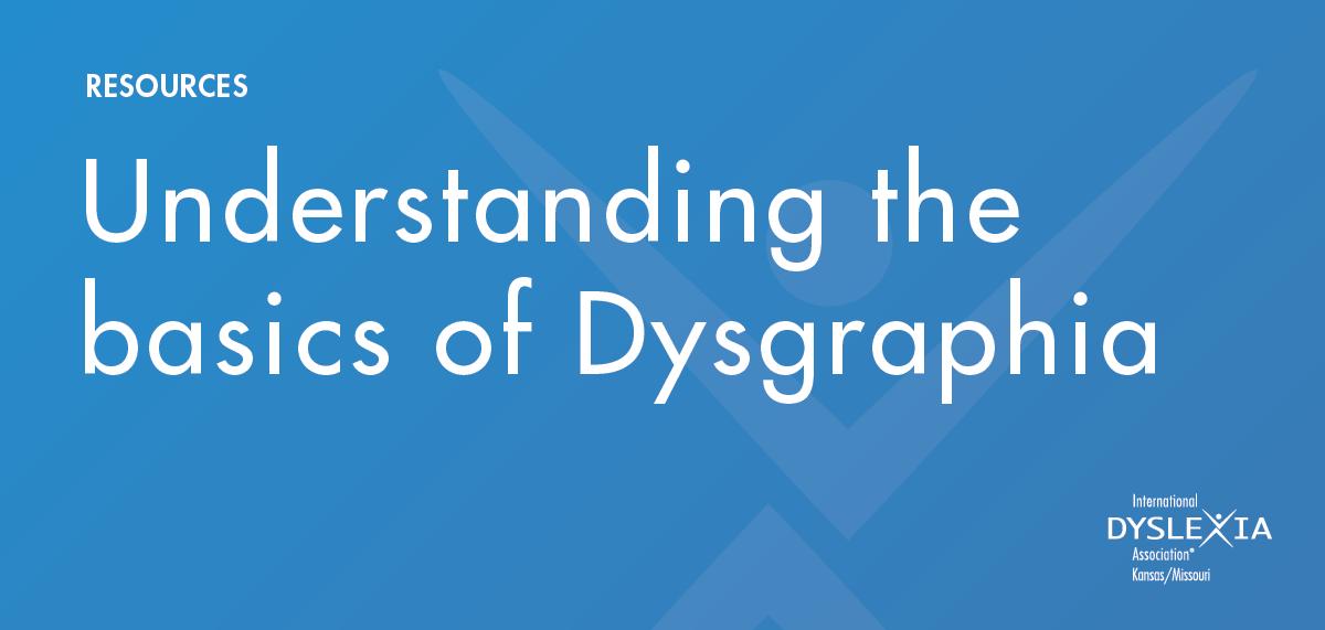 What is #Dysgraphia, and how does it affect your students? Learn the answers to these questions and more in this week's #IDAResourceWednesday buff.ly/2HmHaO3