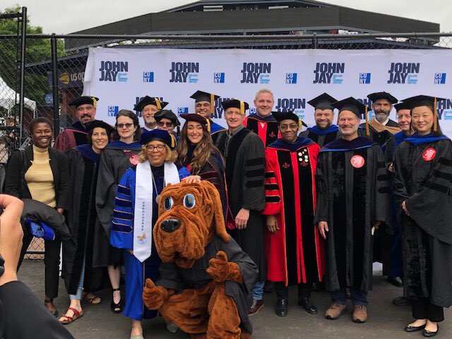 JJayPublicMgmt's tweet photo. It’s that time of the year! @JohnJayCollege @jjcmpasa  #Commencement2019 https://t.co/MFYygI9k9r
