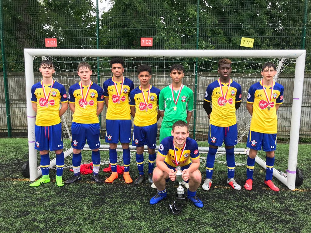 SFC_Foundation's tweet photo. Never in doubt! 🏆

Our #SaintsKicks side have topped the group and taken home the spoils in what was a very competitive set of fixtures. 

Well done to all of the teams! 🙌

#SaintsFoundation 🔴⚪️ https://t.co/hzmqzKL2i3
