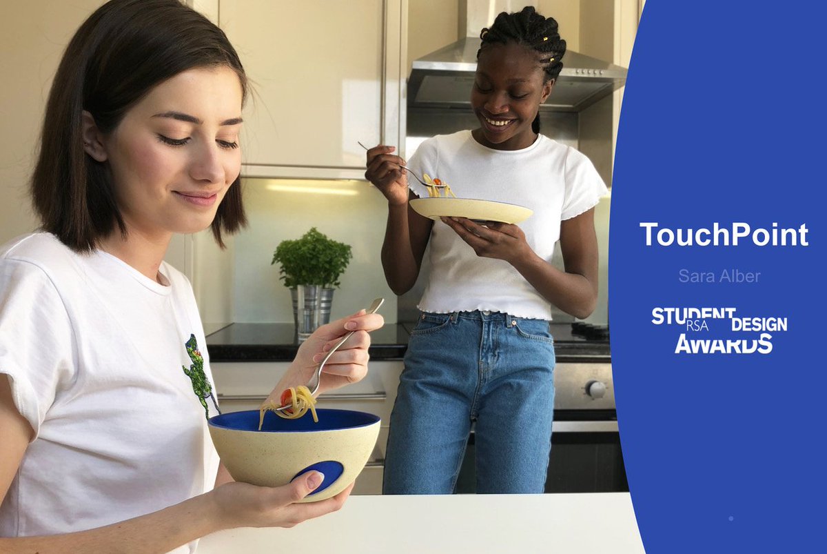 shape_the_world's tweet photo. Congratulations to BA Product Design Student Sara Alber who has won this year's @RSADesignAwards  for Touchpoint in the Beyond Kitchen Table category.
#thinkdifferently #socialgood #designforgood #RSADesign https://t.co/6QDwsA6kOu