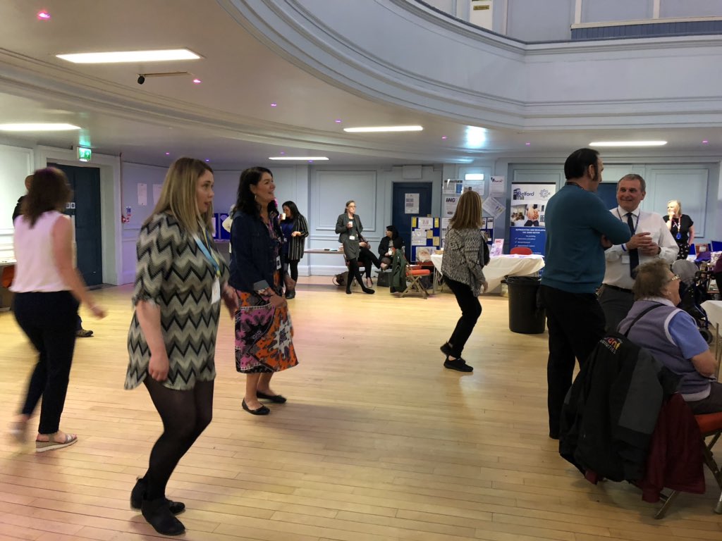 nic_tomkinson's tweet photo. How do you connect with others? Loving seeing people connect and have fun through exercise at the #connectkilmarnock event #endlonelinesstogether @PublicHealthAAA @EAHSCP @EastAyrshire https://t.co/l4qzyM2geu
