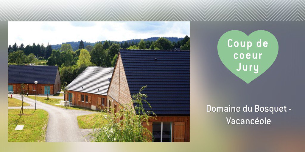 Clef Verte France (@clefverte) on Twitter photo Coup de♥️du Jury dans la catégorie Centre et Village de Vacances pour le Domaine du Bosquet ! Membre des <a href="/Vacanceole/">Vacancéole</a> , l'établissement à présenté une démarche très approfondie dès la 1ère année de candidature et un engagement fort avec les acteurs du territoire.🌎🤝 Bravo à eux! Coup de♥️du Jury dans la catégorie Centre et Village de Vacances pour le Domaine du Bosquet ! Membre des <a href="/Vacanceole/">Vacancéole</a> , l'établissement à présenté une démarche très approfondie dès la 1ère année de candidature et un engagement fort avec les acteurs du territoire.🌎🤝 Bravo à eux!