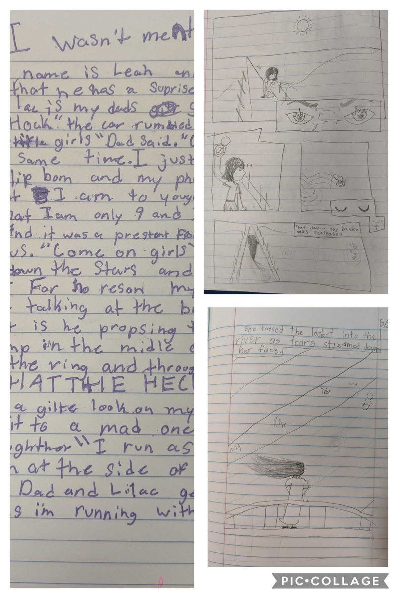 cheri_hart's tweet photo. 5th graders having a ball responding to prompts from @colbysharp's #CreativityProject ♥️ https://t.co/TtI4ItUuvu