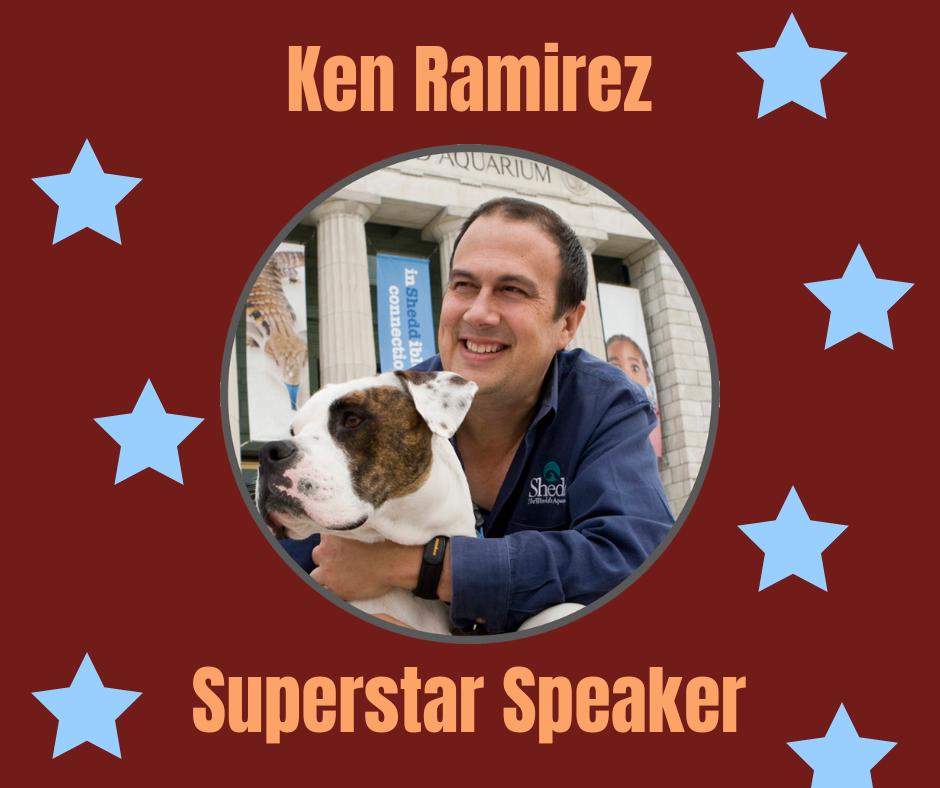 NextGenRev's tweet image. Ken Ramirez - CHATTcon Seattle 2019 Pre-Game Interview! - mailchi.mp/de4284d15b6e/m… #bcba #psychology #positiveanimaltraining #chattcon #animals #science #behavioranalysis #aba