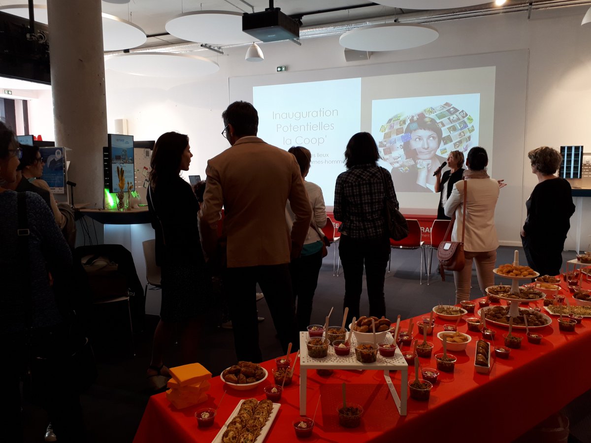 Le début d'une nouvelle #aventure pour <a href="/Potentielles/">Potentielles</a> avec le lancement de sa coopérative d’#entreprises à #Marseille 🚀Hier, nous soutenions ce beau projet autour de femmes #entrepreneurs 👩Alors, longue vie à #LaCoop' et bravo ! 👏