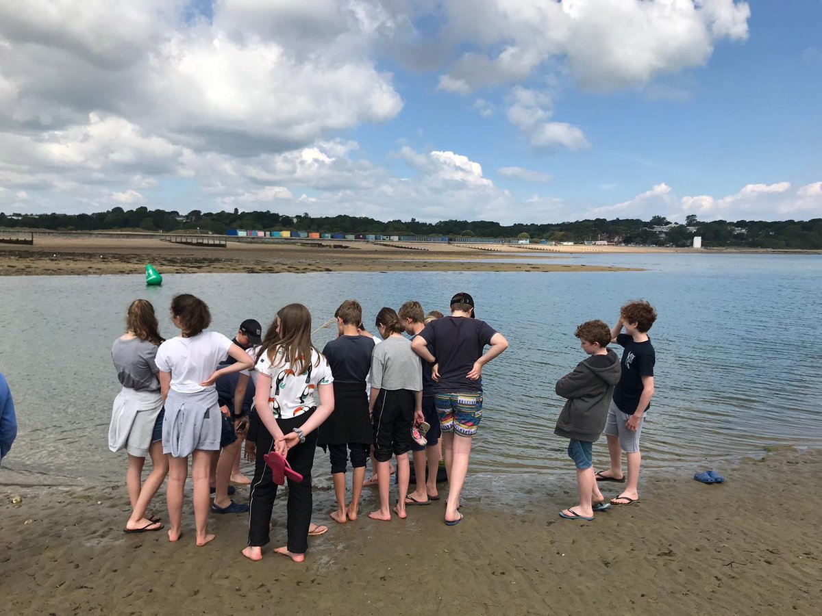 2nd form dinghy sailing. Lots of splashing around on the Isle of Wight!