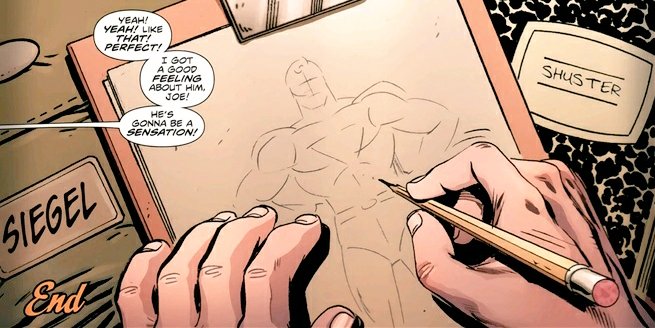 "End? No; This was the beginning of everything."

#Superman