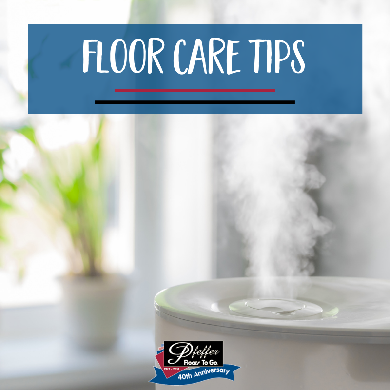 FloorPfeffer's tweet photo. Did you know using a humidifier during heating seasons can help reduce wood shrinkage and humidity by 35% and 55%? #WednesdayWisdom #Flooring #FloorCareTips #PfefferFloorsToGo https://t.co/H9Pa0xMtOn