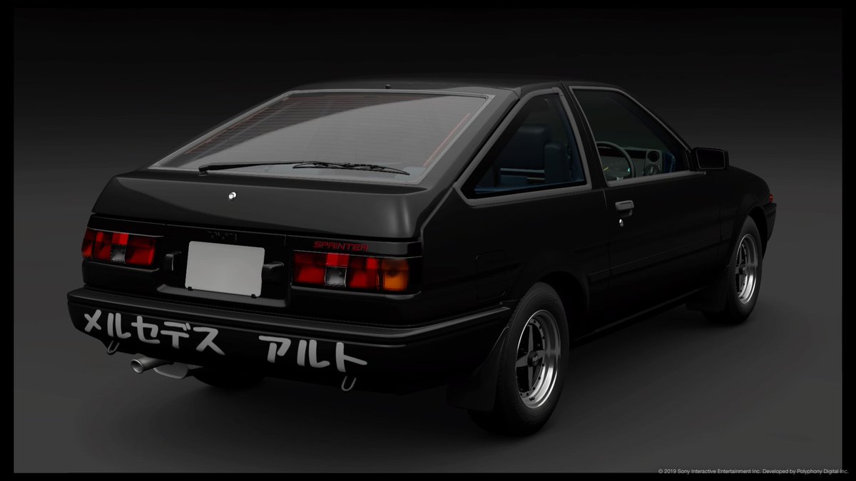 GTSlivery ナニワトモアレより、トモのスペシャルレビンを再現しました