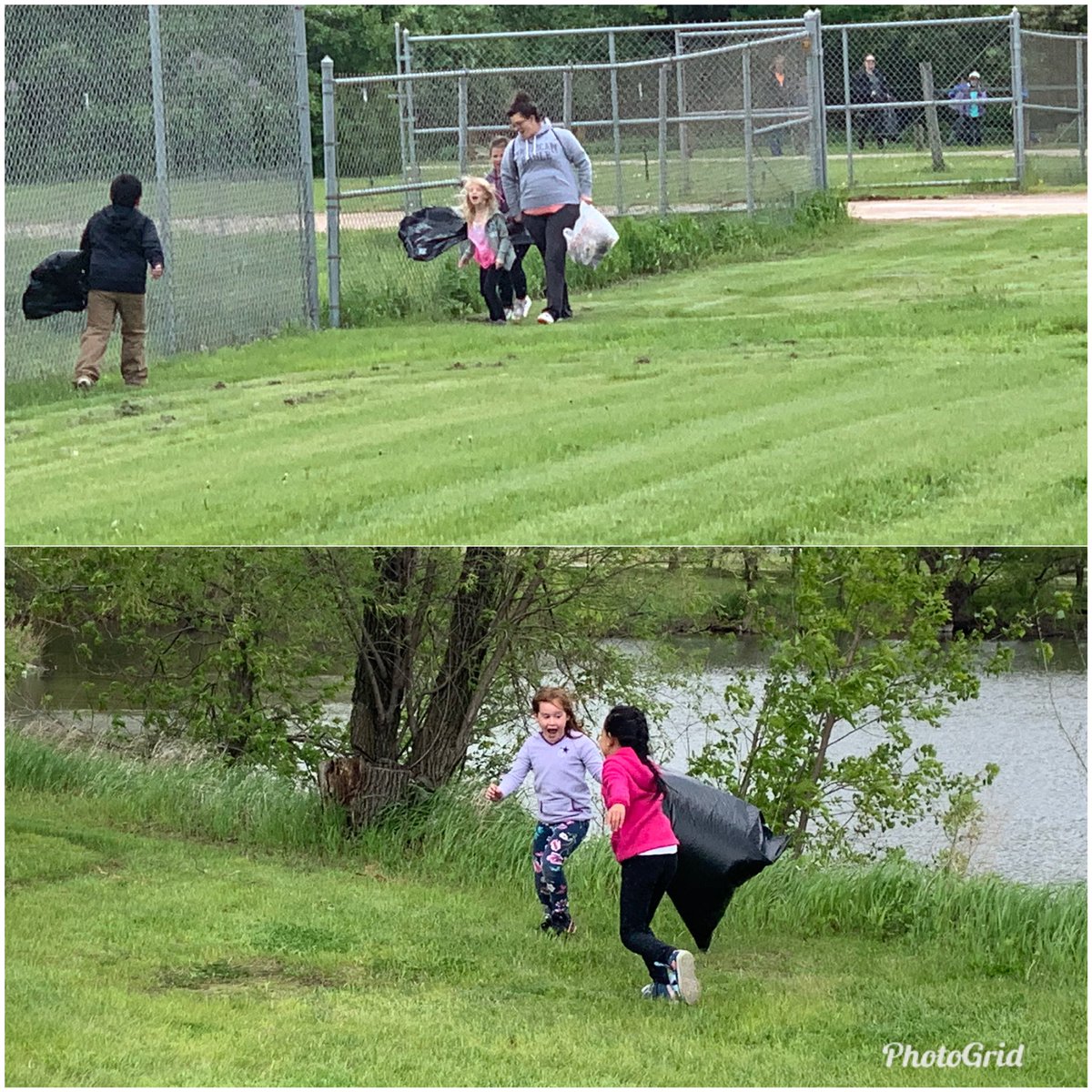 spencercsd's tweet photo. The last group of 1st grade students helped keep our parks clean by picking up litter at Oneota and the High School baseball and softball fields! Thank you to Bree from Clay County Conservation Board for leading this awesome project! https://t.co/HYTX0UYUYS