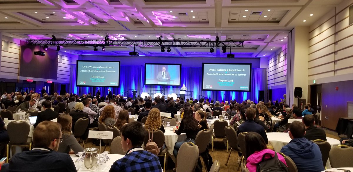 JolyneRoy's tweet photo. What a phenomenal day of learning, growing, and networking at #CyberSmart2019
Talking #CyberSecurity thanks to #CyberNB #ONB https://t.co/5PTR1gmKKr