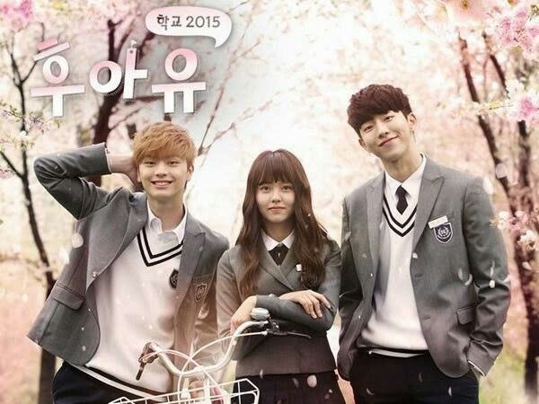 22. WHO ARE YOU: SCHOOL 2015.-It's actually better than school 2013. I enjoyed the story because its double kim so hyun. It's also just another typical story about twins.