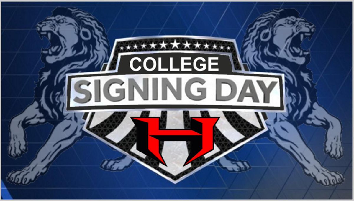 Today is Senior Signing Day at Heritage.  Just 1 hour until we celebrate all our athletes moving on to the next level!  Can't wait!