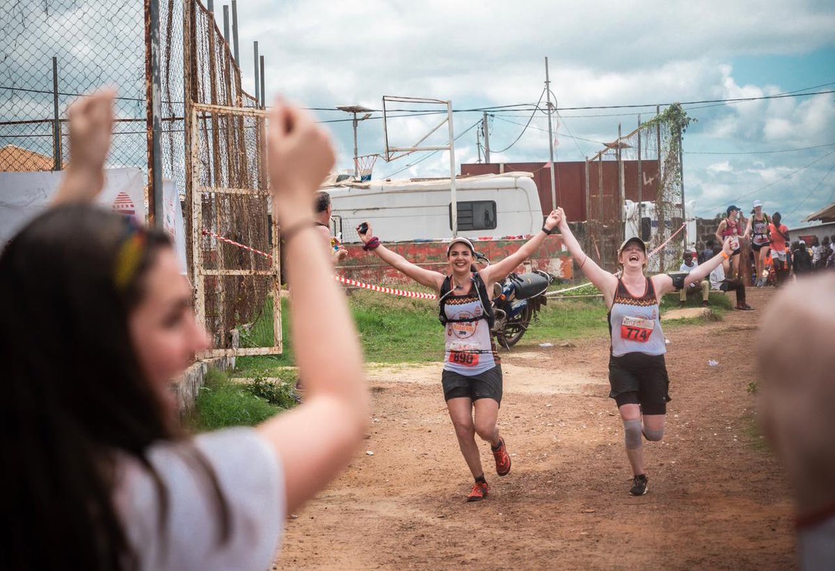 That feeling when you enter the stadium, the finish line is in sight &amp; your fellow runners are there cheering you on. We promise you there’s nothing quite like it 🎉🙌 And next year this could be you! All you've got to do is register your interest... sierraleonemarathon.com/register!