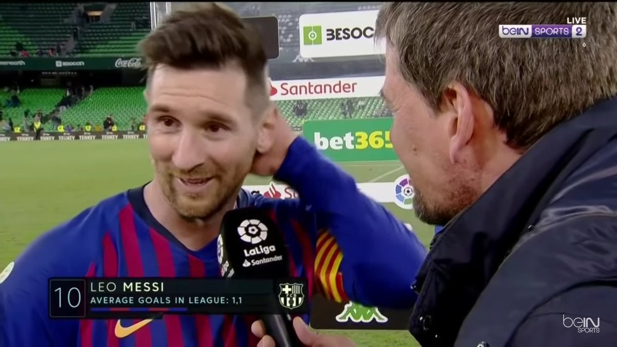 Lionel Messi on Niko Kovac: "I have played under a lot of great coaches, for example Valverde and Guardiola. But I have to admit that I'm an admirer of Kovac, I'm really impressed by his work at Bayern. It would be a pleasure for me to work under a coach like him." [beIN Sports]