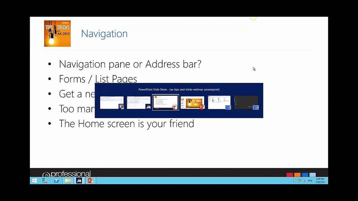kentlundgren's tweet image. “Tips and tricks for Microsoft #DynamicsAX2012” buff.ly/2VUk87C Någon som arbetar med ERP-systemet?
