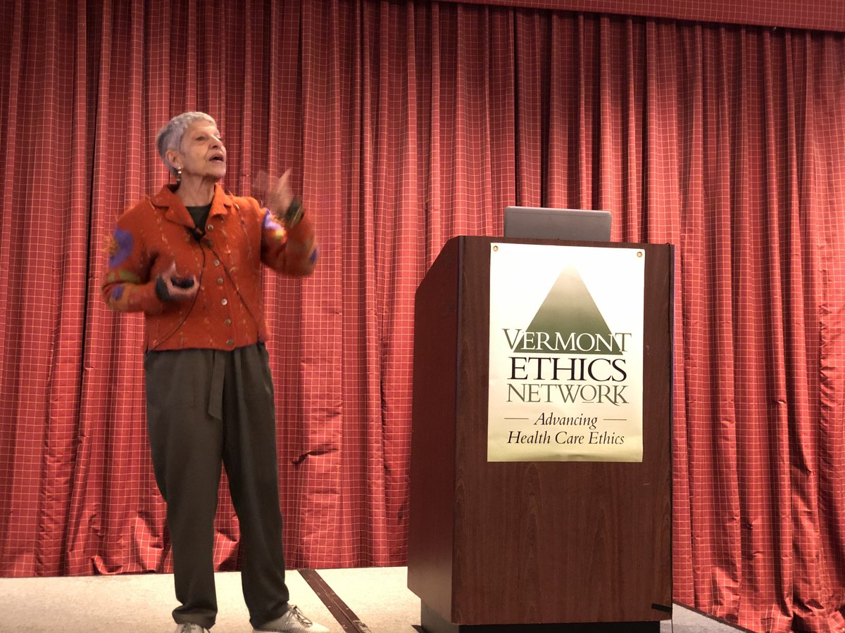 “We don’t need more staff or time to focus on language in #PalliativeCare, we just need consciousness -Terry Altilio MSW, LCSW #vermontethicsnetwork