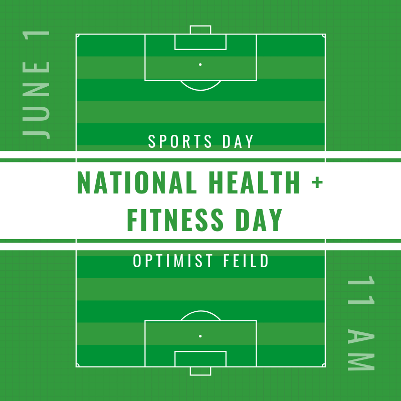 BU_SRC's tweet photo. Interested in soccer baseball, volley pong or ULTIMATE FRISBEE? Wanna have a good time with supporting National Health and Fitness day? We'll see you this Saturday on Optimist Park at 11am for some good times. https://t.co/7SrISVe3WD