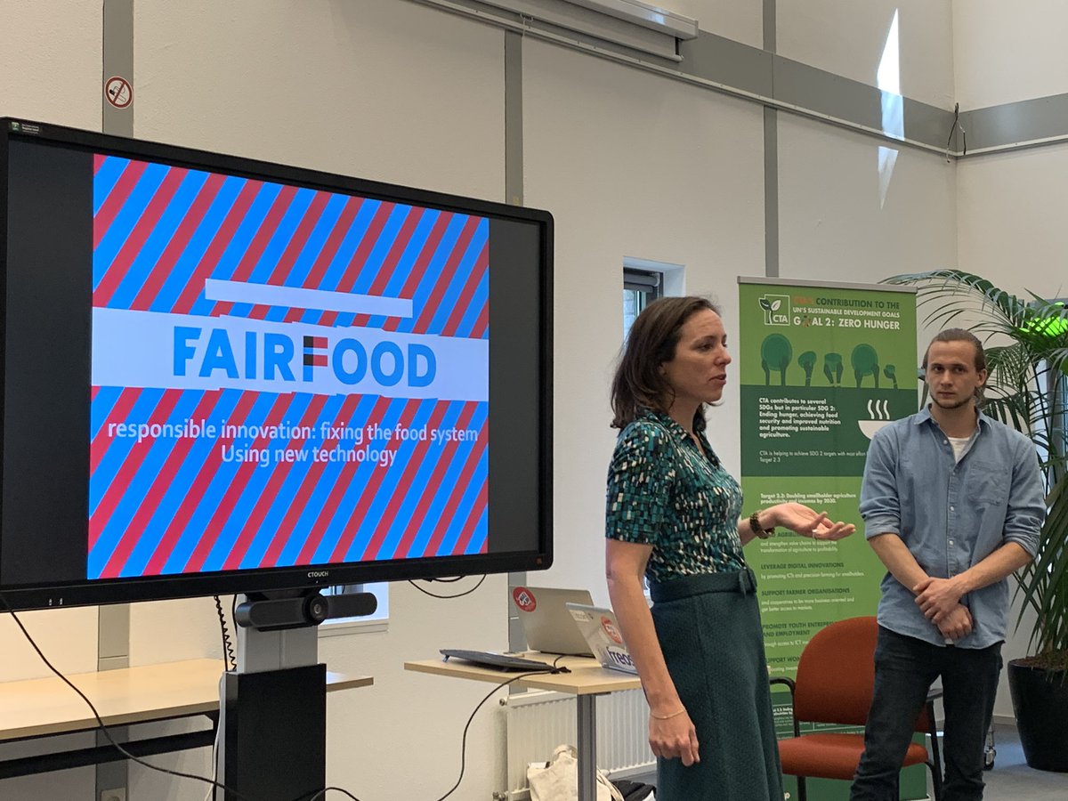 kenloh's tweet photo. .@Fairfood based in The Netherlands just presented one of their blockchain projects and a report at the @CTAflash Workshop:  « #Blockchain for agriculture: Making it happen »  #blockchain4Good #blockchain4Ag #DigitalTransformation #digital4Ag #D4Ag https://t.co/baJp1UI9Js