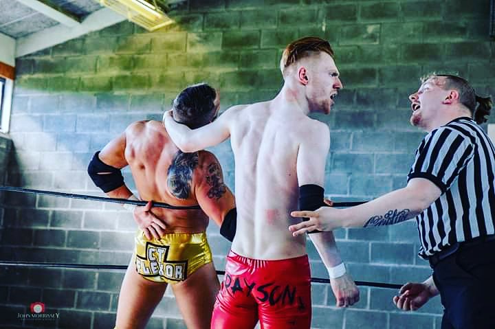 AlexGraysonPro's tweet photo. Judging from photos you'd really think I dislike @kitsunenairu π
πΈCredit to @WhiplashJ
#anarchist #iappearmissing #nilhist #theendisnigh #irishwrestling #wrestling #soiw https://t.co/RgfXPnoiIg
