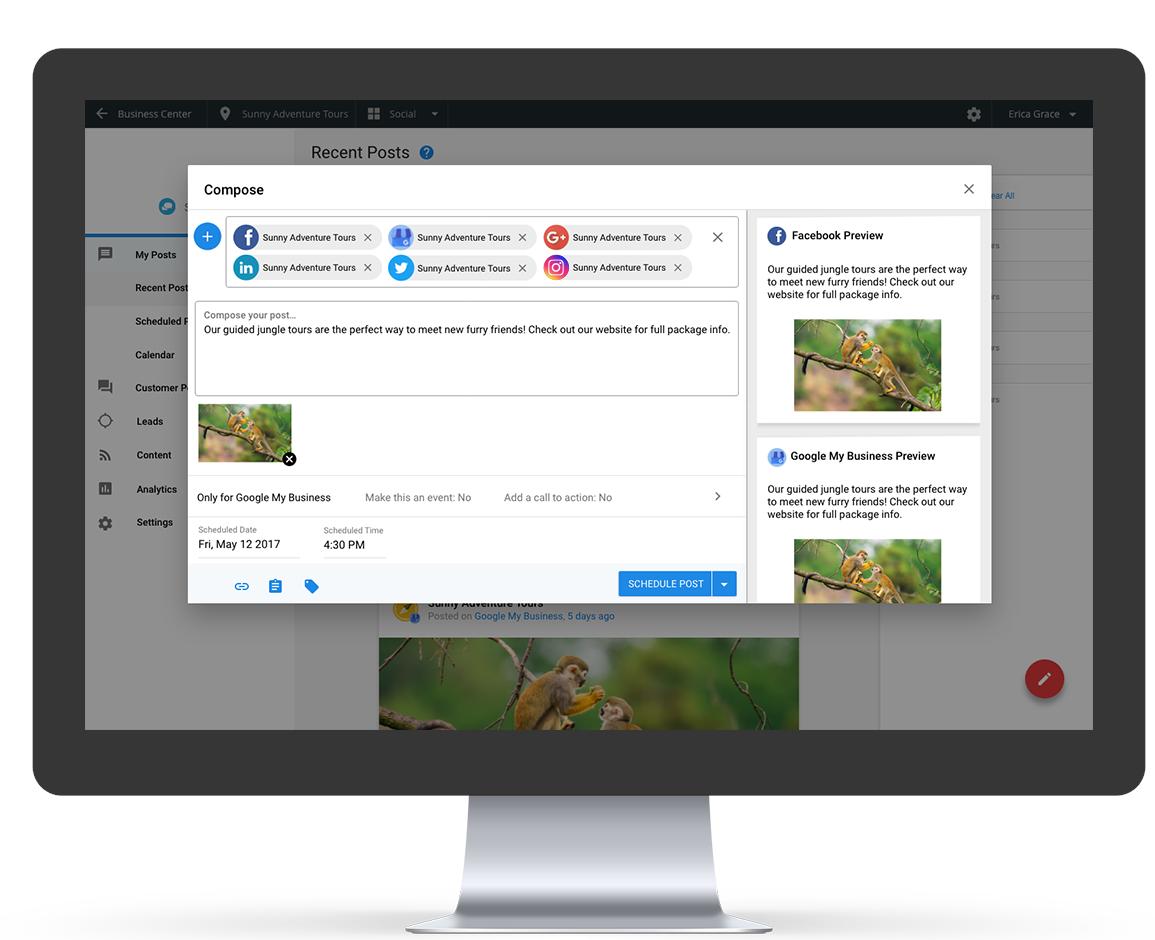 SARJGroup's tweet image. We are delighted to announce our new Social Media Platform - SARJ Social! 
This allows you to post to all your business social media pages from one place, including seeing comments and engagements to your posts!
Contact us for more information!
#SARJGroup #SARJSocial #SocialMedia