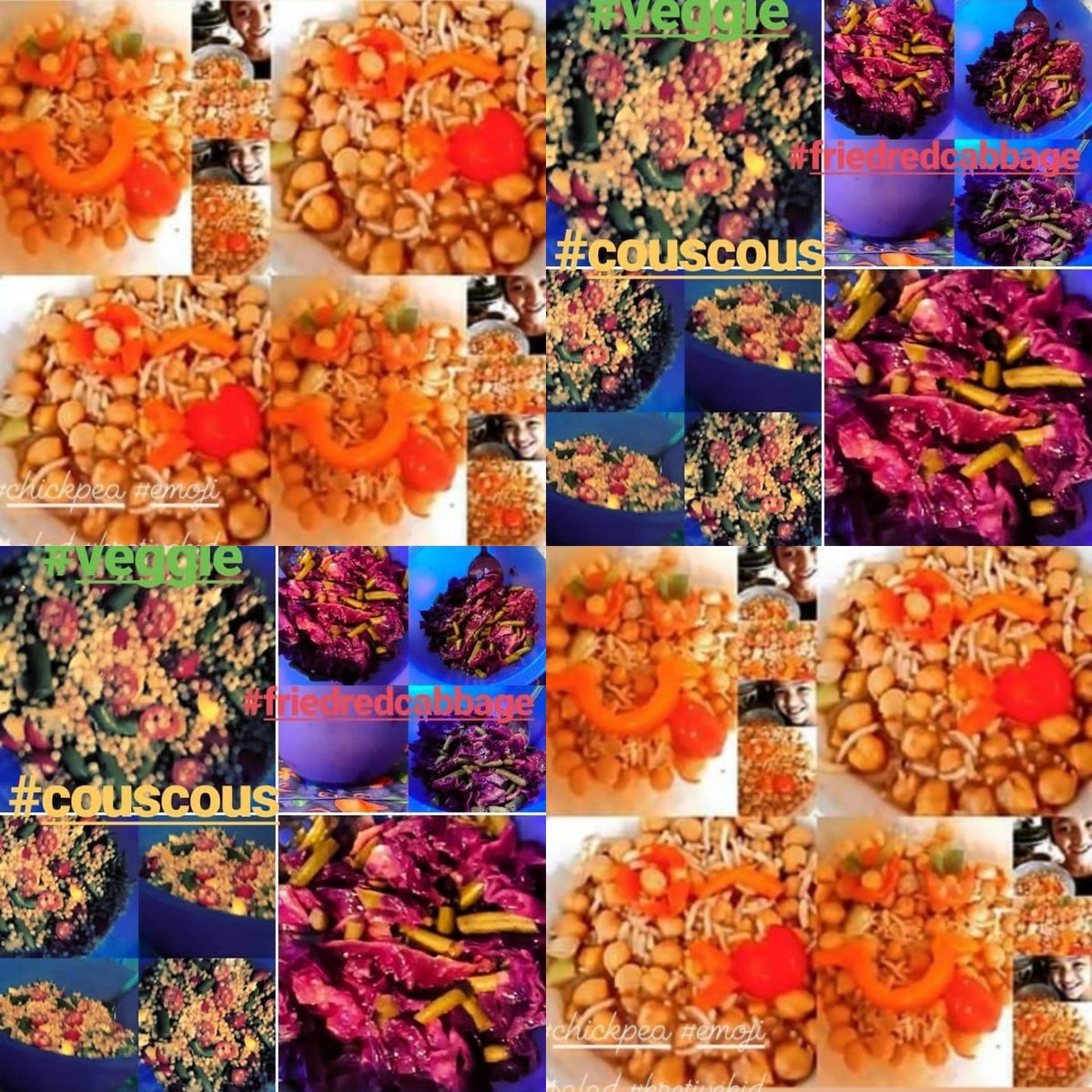 DoreneShaver1's tweet photo. Yummy #chicpea #couscous n #purplecabbage n #stringbean #salads #summerfoods #lite #cocorlful #creative #healthy n #delicious with #blasamic or #redwine #vinagrette #kidskreationsrecipes #myownrecipes #teachingthemyoungtomakeneathealthyfood is important😍😋😋😋 https://t.co/ZTAJaLOPF8