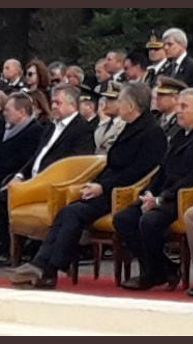 Macri y Stornelli. Juntos. Imagen de hoy.