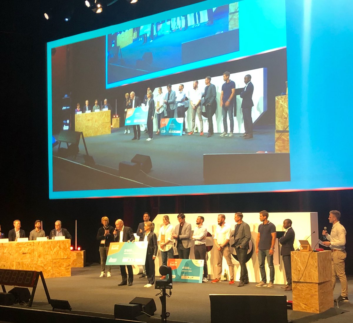Innovaud's tweet photo. Last but not least @ASI_swiss wins the Jury’s Coup de Cœur at #TheSpot2019 Startup Battle. Congrats 👏🏼👏🏼👏🏼 to the #VDtech https://t.co/WimzBqzp5n