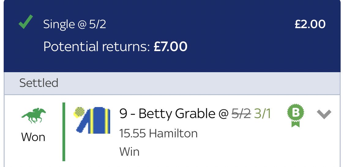 WheelofTips's tweet image. BOOM🔥
Nice 3/1 winner 👌🏻
Tap ❤️ for more