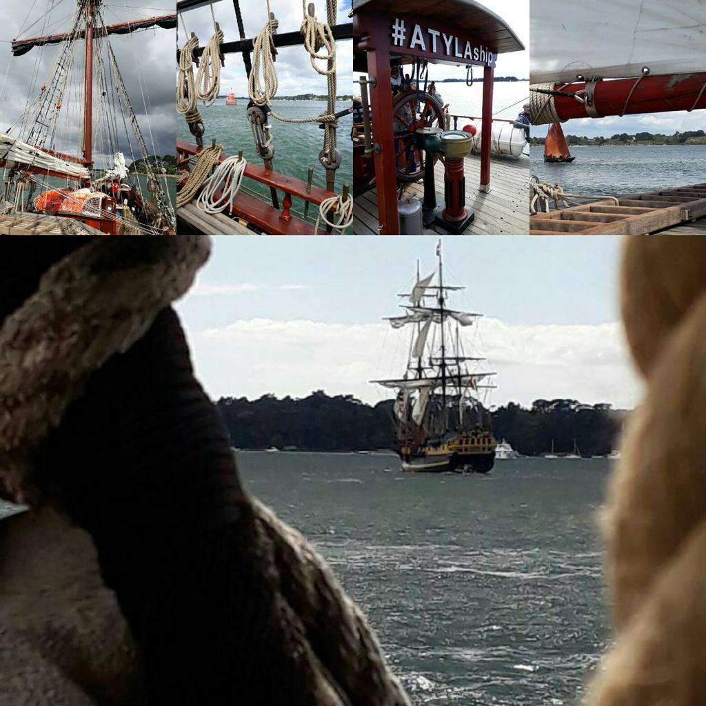 Ambiance conviviale pour accompagner avec nos clients les flottilles 
@semainedugolfe@ut_vannes_poulf@wearearkea#cmb