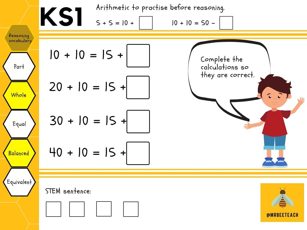 mrbeeteach's tweet photo. COMPETITION for HALF TERM - win over 500 resources - packs 1 - 9 of arithmetic and linked reasoning with reasoning vocabulary and STEM sentences. Just like and retweet this post to enter. Winners announced on Sunday 2 May at 5pm. https://t.co/6yopKKTMWI