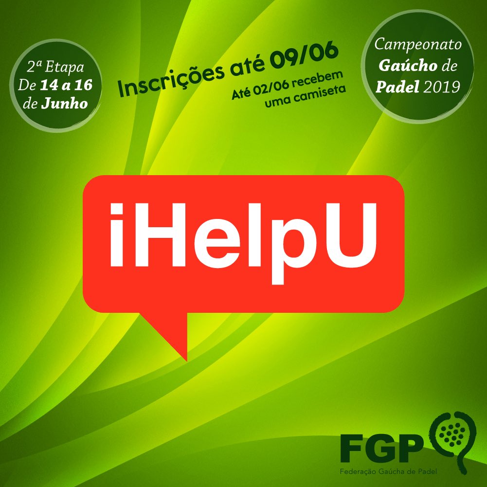 fedgauchapadel's tweet photo. Se liga na promoção pessoal. Cada patrocinador nosso irá sortear uma inscrição para a próxima etapa.
Veja o post no Instagram e Facebook da FGP. #padel #FGPemPOA https://t.co/RLHTPX8a0b