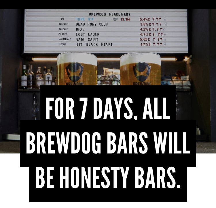 BrewDogTowerH's tweet photo. Hey Equity Punks! Have your heard our big announcement? Itβs a big one and more than a bit crazy!
#honesttodog
https://t.co/F3dYhlNzDH https://t.co/wxOET3ah4Y
