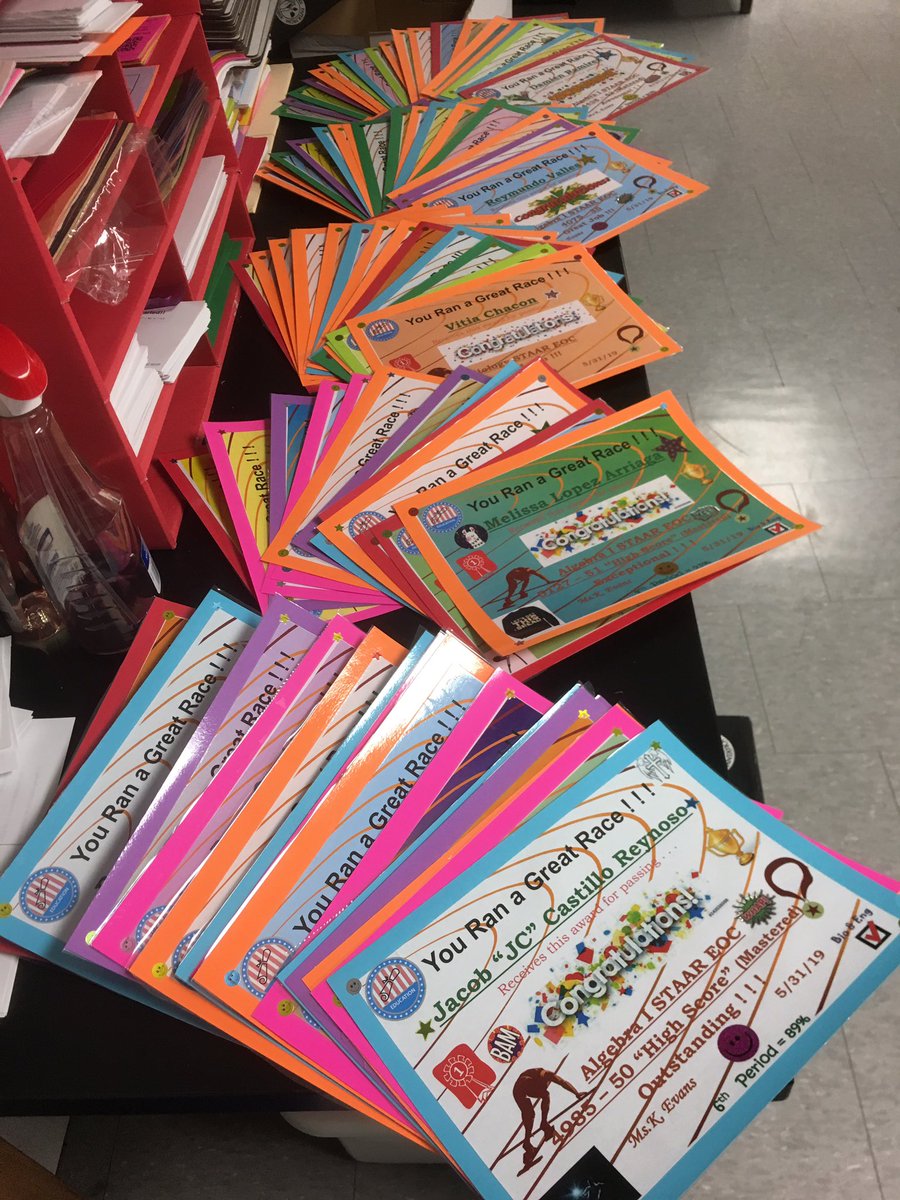 Kevans91's tweet photo. 88 personalized certificates are complete and ready for delivery!! #theypassed #theysmiling https://t.co/dRIpqCBbAS