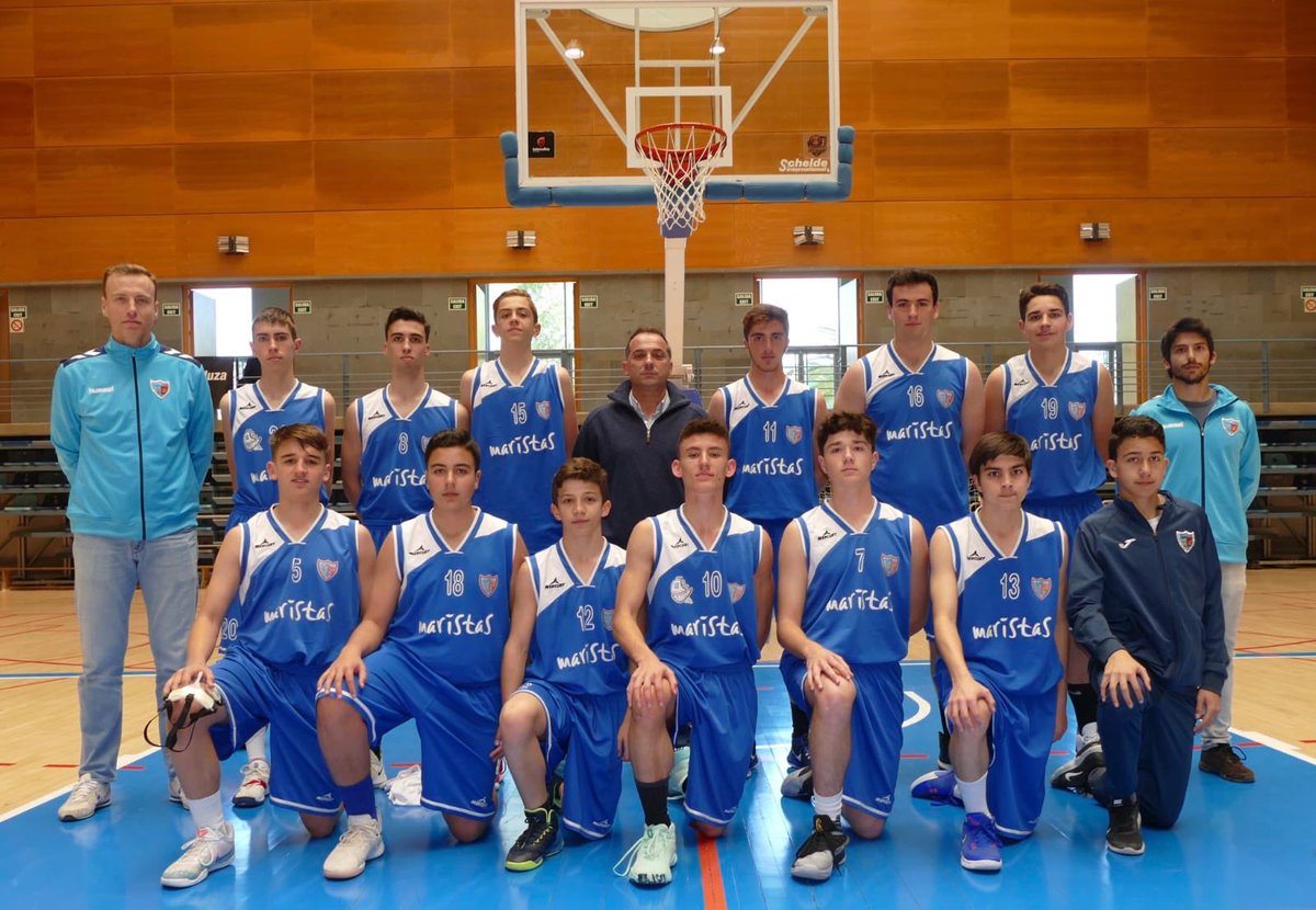 En Cadete Mas. <a href="/MaristasHuelva/">Maristas🧡Huelva</a> estará con nosotros. Equipo mezcla de primer y segundo año, luchadores, que esta temporada ha competido en liga junior y ha conseguido el campeonato provincial Cadete. Tienen ganas de terminar la temporada tal y como la empezaron, divirtiéndose.