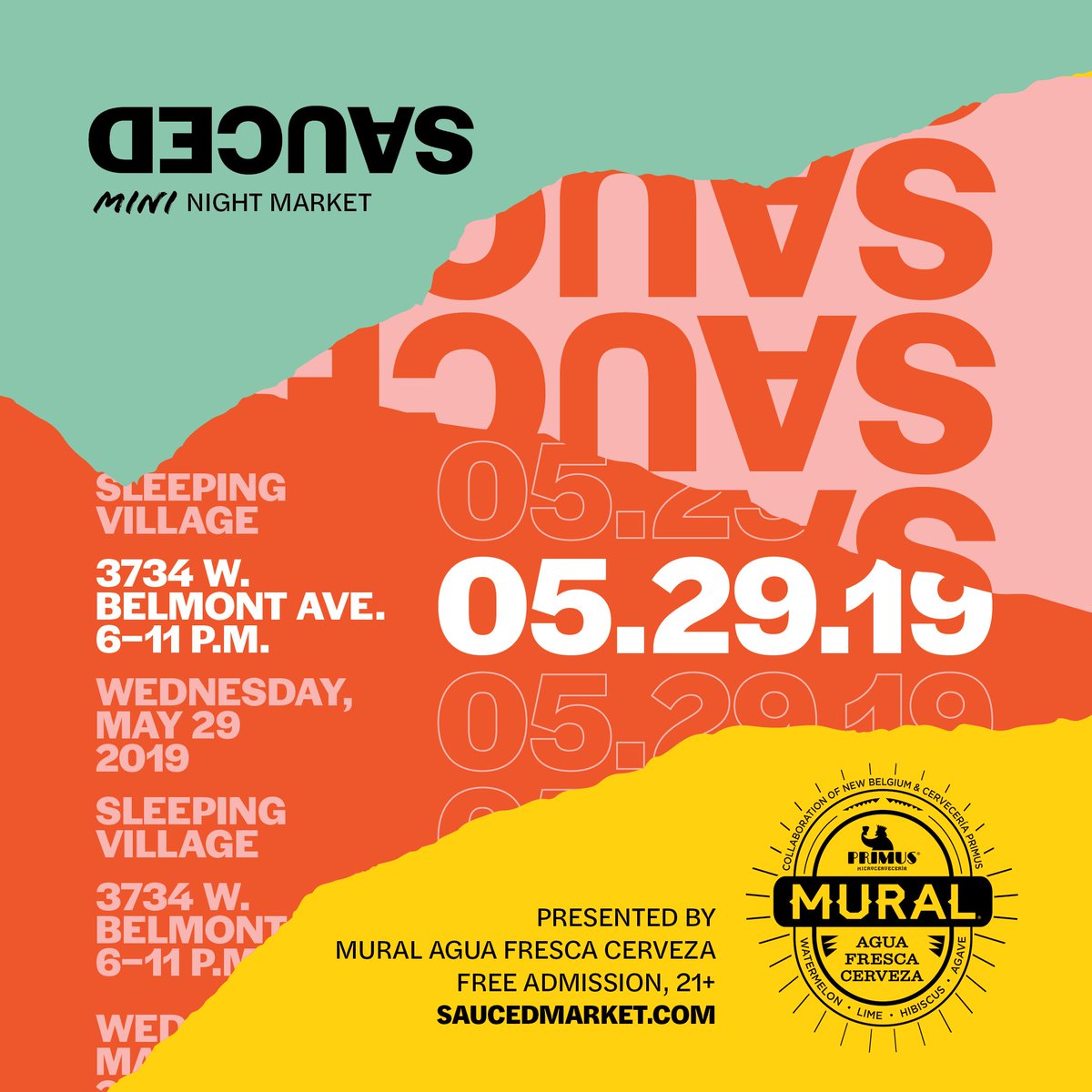 Tonight: SAUCED Night Market arrives in Avondale - mailchi.mp/saucedmarket/t…