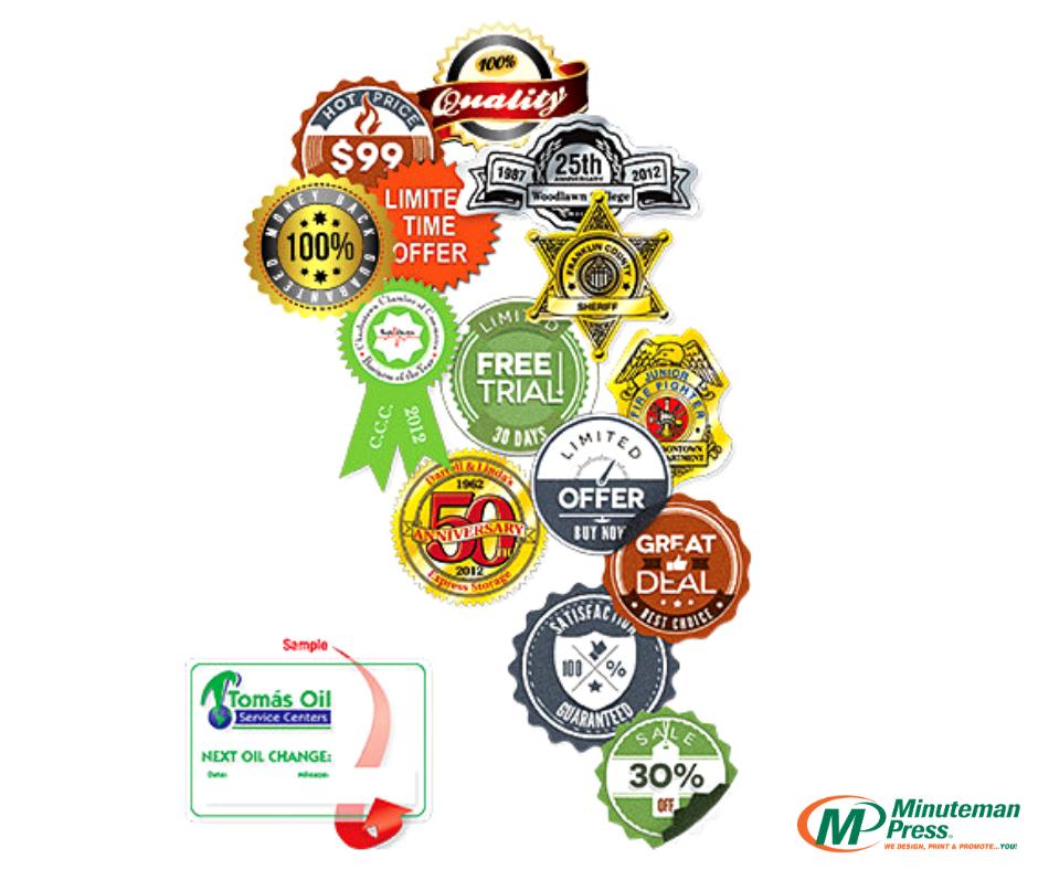 MinutemanVT's tweet image. Create custom stickers and decals for your business with Minuteman Press. They’re sure to stick with your customers!