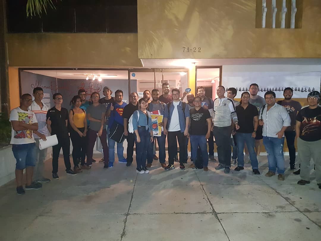 CCBAQ's tweet photo. Momentos de la charla/conversatorio "Manga y Anime: tipos y obras representativas", ayer en el @mambq_museo. Gracias a todos los artistas participantes y a los asistentes!!
#CharlaComicLab #ClubDelComic #manga #anime #Artistas #mangaka #Barranquilla https://t.co/xmio6EGJDf
