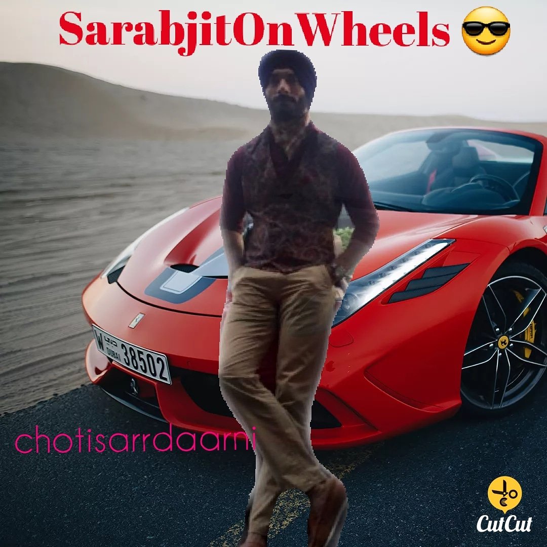 AviansCrazy's tweet photo. Whoah our #charismatic #killercharmer #stylishhunk #hottest ๐ฅ #stunning #dashingprince #Royal #sarabjit on wheels to meet us soon ๐ #ChotiSarrdaarni @ColorsTV Ru ready Avians to get awestrucked ๐ @thenameisav @NimritAhluwalia sorry for my crazy edit ๐ https://t.co/p59x6vxNY1