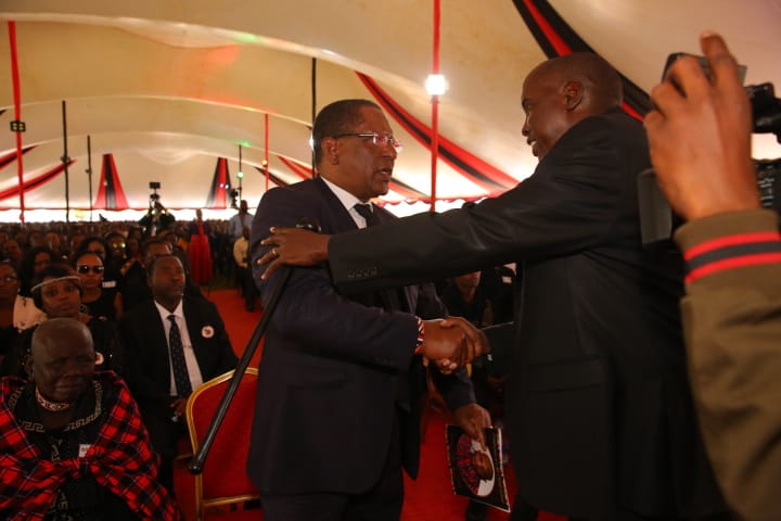 Today we mourned with the family  of Mzee Tobiko Ole Paloshe, father of Environment CS,  Keriako Tobiko, and MP Peris Tobiko, at their Mashuuru home.

May Mzee rest in Eternal peace.