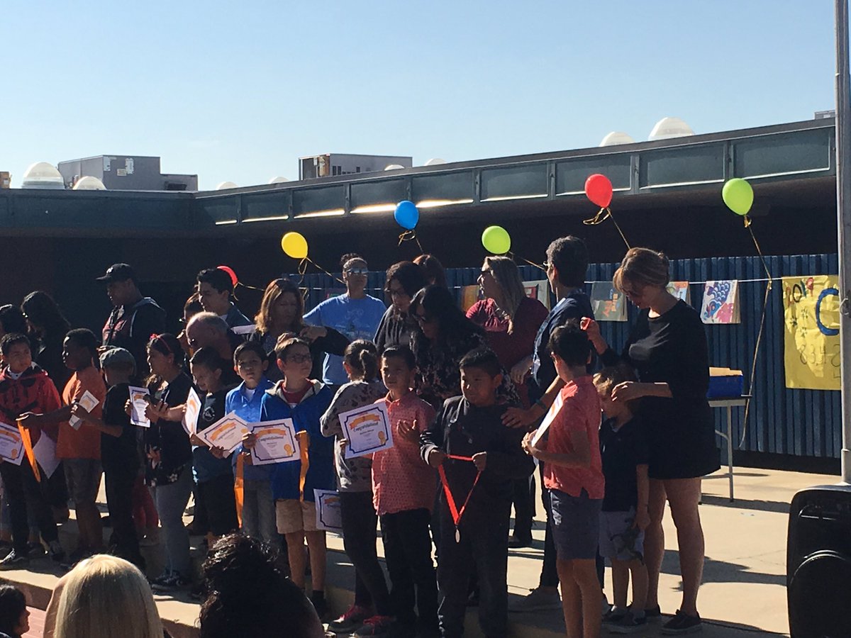 Reading Awards Assembly at <a href="/Cabrillouusd/">Cabrillo Elementary</a> #ReadingIsFundamental #UplandStrong